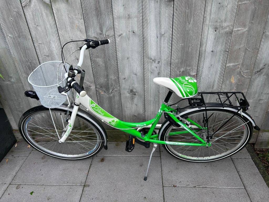 kinderfiets, Gebruikt, Velgrem, Versnellingen, Diva