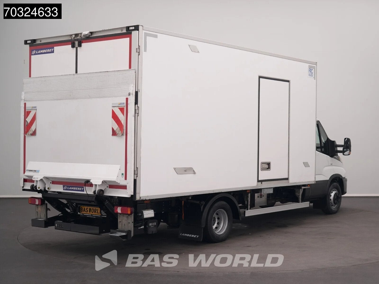 Iveco Daily 72C21 3.0L Automaat Lamberet Laadklep Koelwagen, Auto's, Bestelwagens en Lichte vracht, Stof, Gebruikt, Euro 6, 4 cilinders