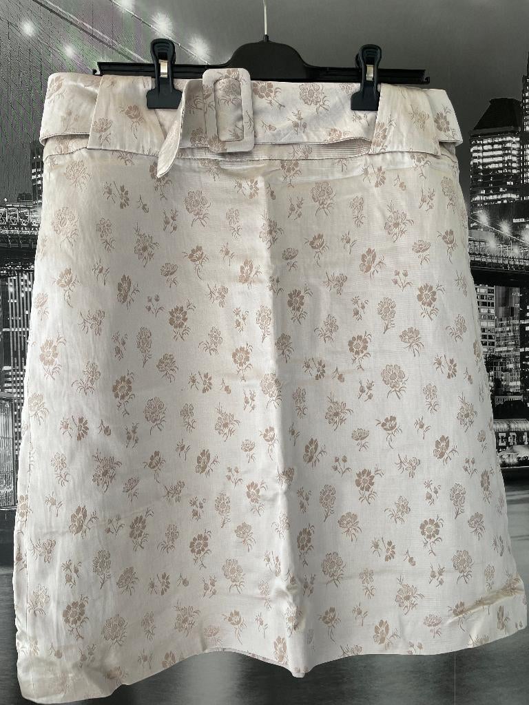 prachtige rok van het merk Bruphils - 44 - GRATIS rok, Taille 42/44 (L), Beige, Bruphils, Comme neuf