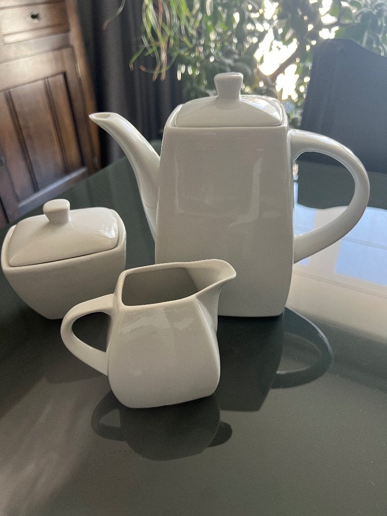 Ensemble théière / cafetière, Enlèvement, Comme neuf, Classique, Théière