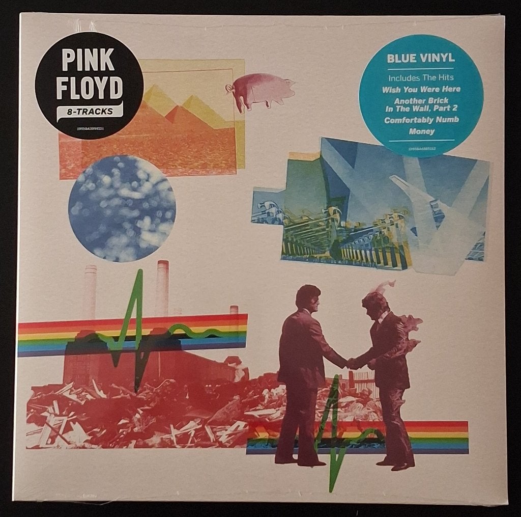 LP Pink Floyd - 8-Tracks (Blue Vinyl) New - Sealed, Enlèvement ou Envoi, Neuf, dans son emballage, 12 pouces