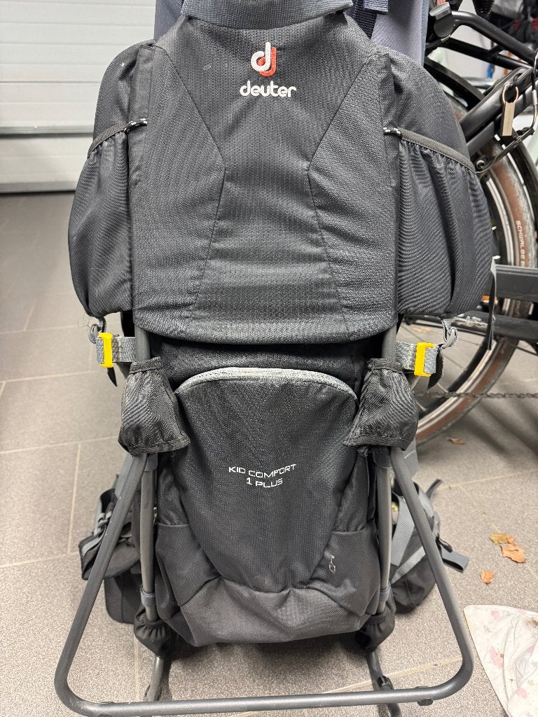 DEUTER Kinderdrager Kid Comfort 1 Plus, Gebruikt, Rug, Draagzak, Ophalen