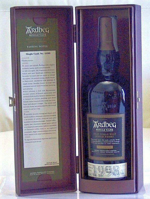 whisky ardbeg 1998, Overige gebieden, Overige typen, Nieuw, Ophalen of Verzenden