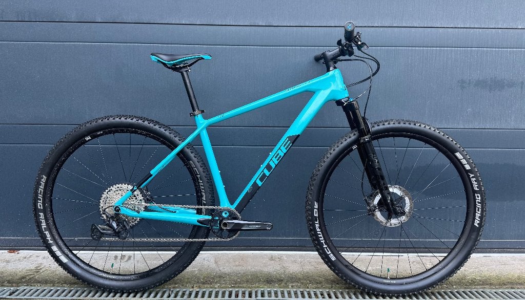 vtt cube reaction c:62 race, Hardtail, Ophalen, Gebruikt, Schijfrem