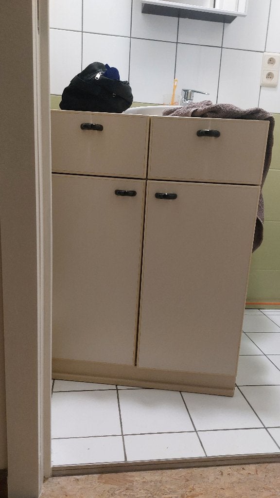 Vintage ladekastje, Huis en Inrichting, Kasten | Ladekasten, Ophalen, 1 of 2 laden, 50 tot 100 cm, Zo goed als nieuw