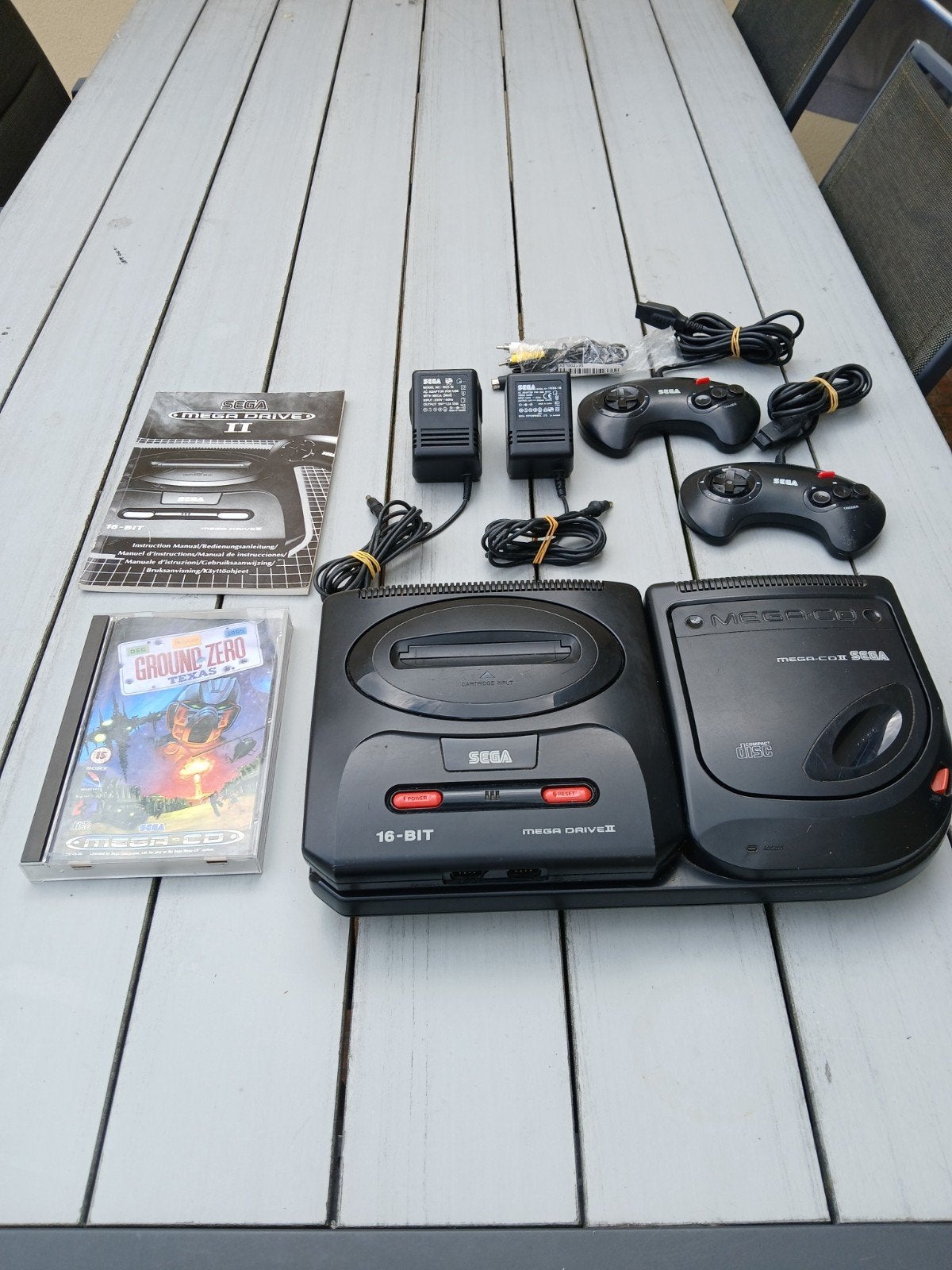Sega mega cd console, Games en Spelcomputers, Spelcomputers | Sega, Ophalen of Verzenden