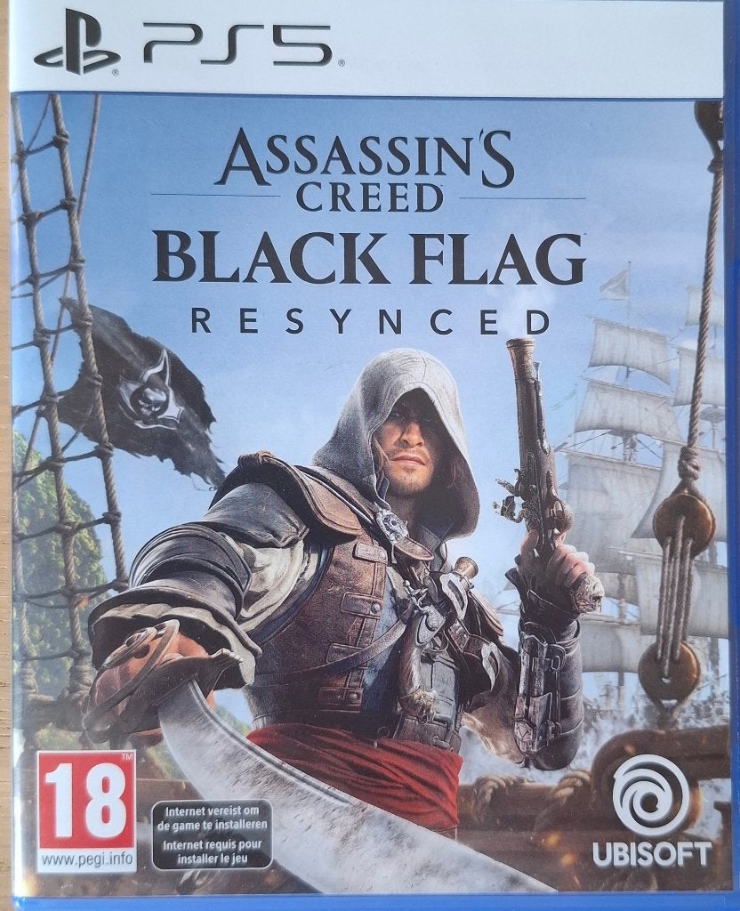 Assassin's creed black flag resynced ps5, 1 speler, Ophalen, Zo goed als nieuw, Role Playing Game (Rpg)
