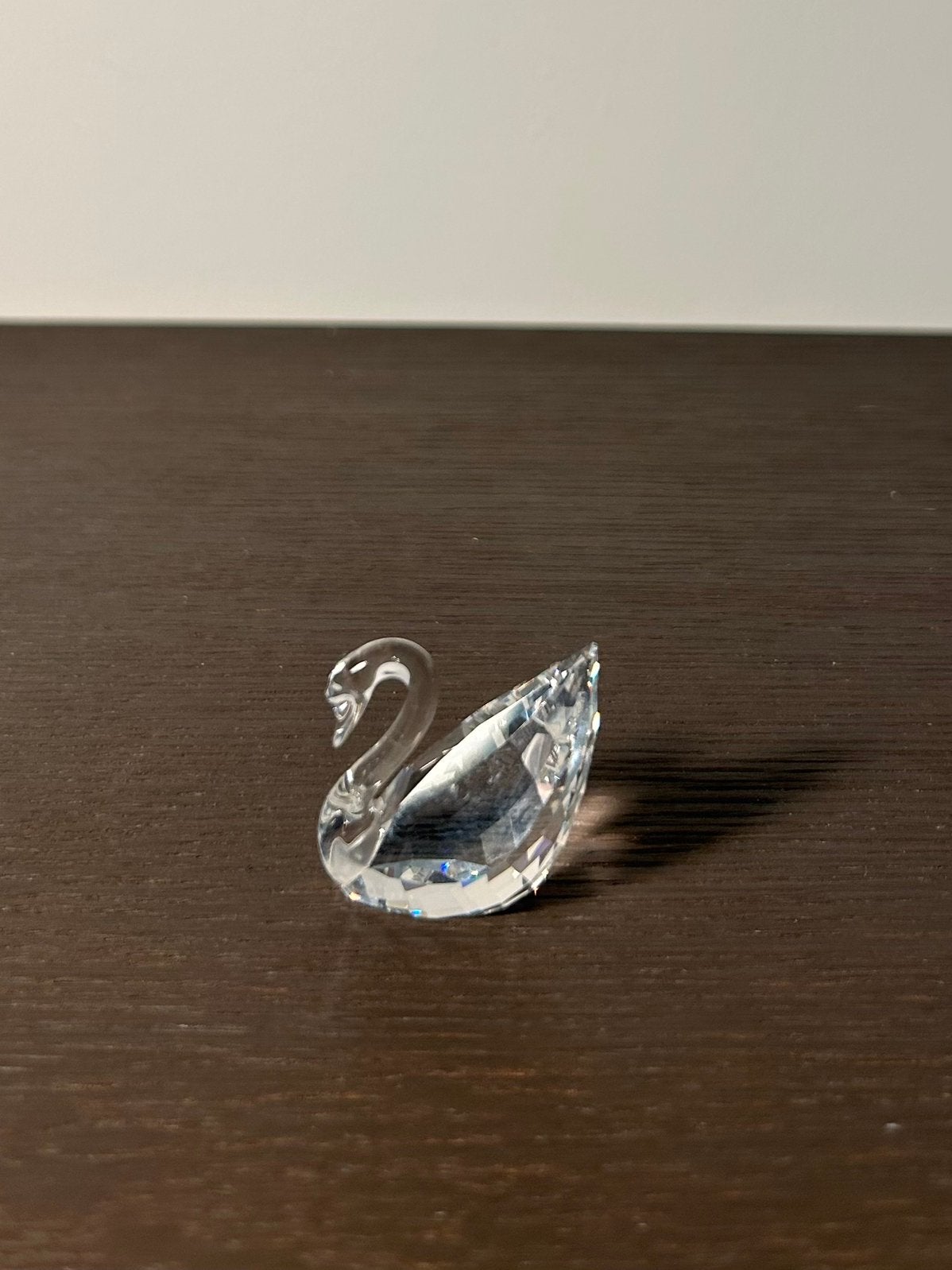 Swarovski zwaantje, Verzamelen, Swarovski, Ophalen of Verzenden, Zo goed als nieuw