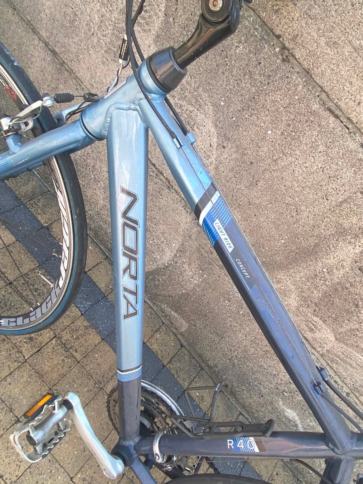 Fitnesbike norta light ride, Ophalen