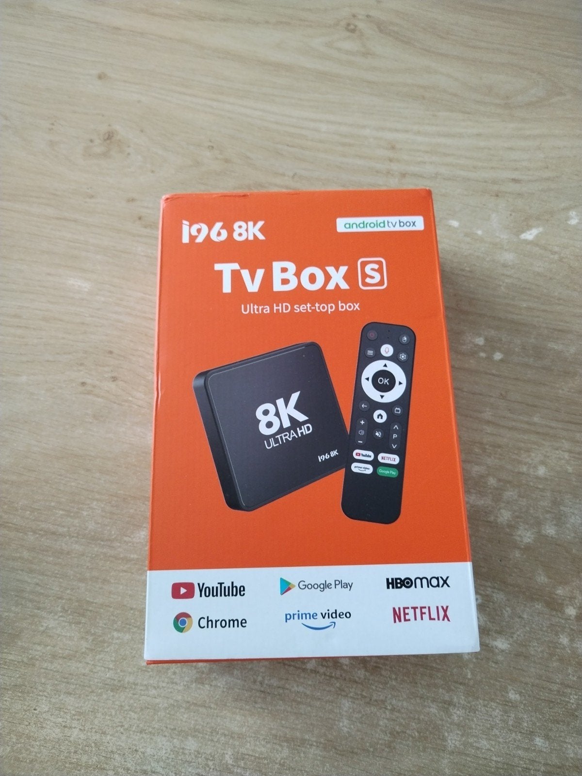 Android tv box 8k 8+128 GB nieuwe, Enlèvement