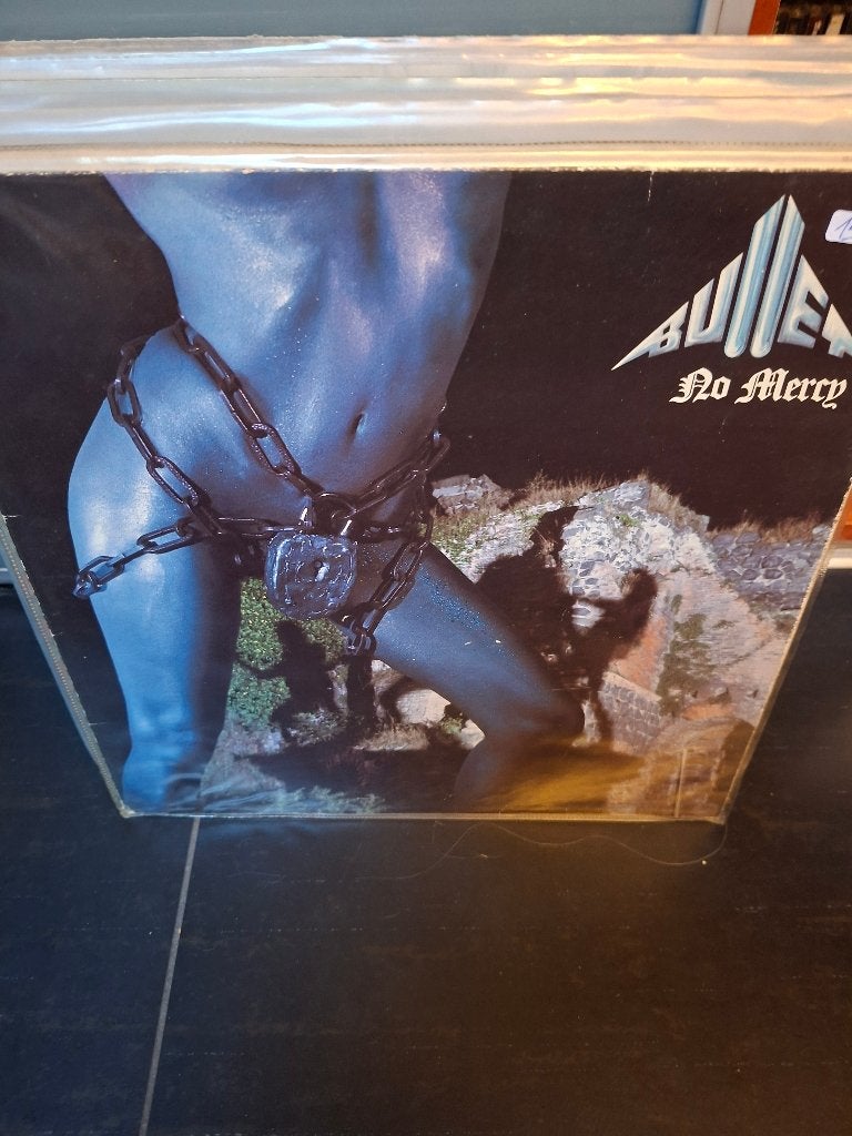 lp - bullet - no mercy, LP, Heavy metal, Gebruikt, Ophalen of Verzenden