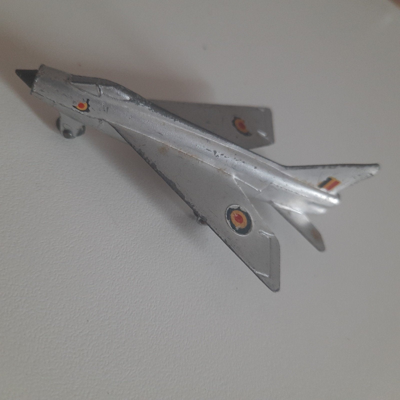 DINKY TOYS UK *AVION ANTIQUE P-16 LIGHTNING *RARE*, Hobby & Loisirs créatifs, Enlèvement, Comme neuf, Autres types, Dinky Toys
