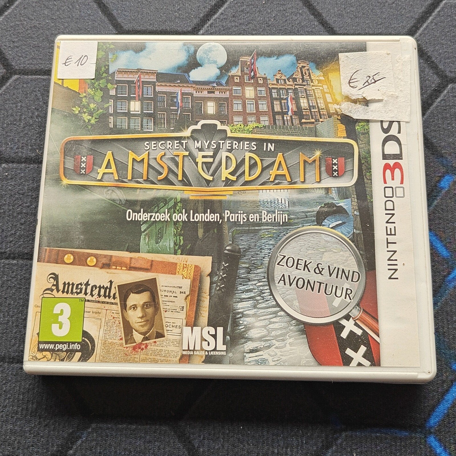 Secret Mysteries in Amsterdam (losse cassette), Ophalen of Verzenden, Gebruikt