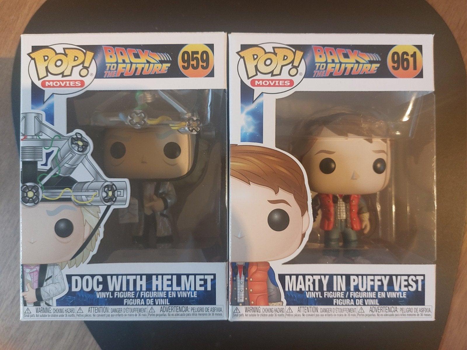 Back To The Future Doc en Marty Funkos, Collections, Enlèvement, Comme neuf