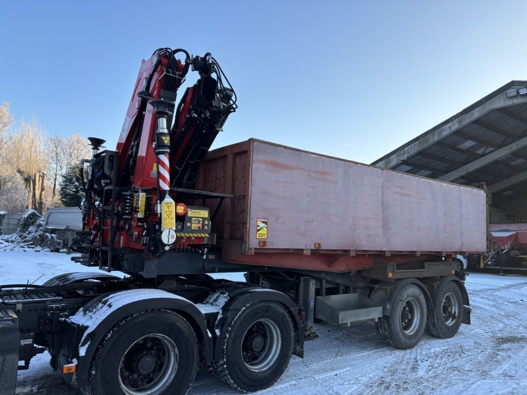 Langendorf KIPPER - FASSI F235A NEW (bj 2025), Auto's, Overige brandstoffen, Bedrijf, Aanhangers en Opleggers, Te koop