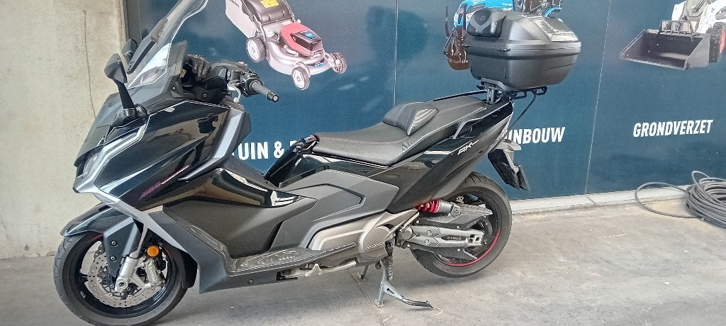 Kymco ak550 Premium, Ophalen