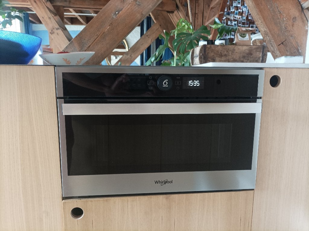 Whirlpool Crisp Over - micro-ondes, Encastré, Comme neuf, Enlèvement, 45 à 60 cm