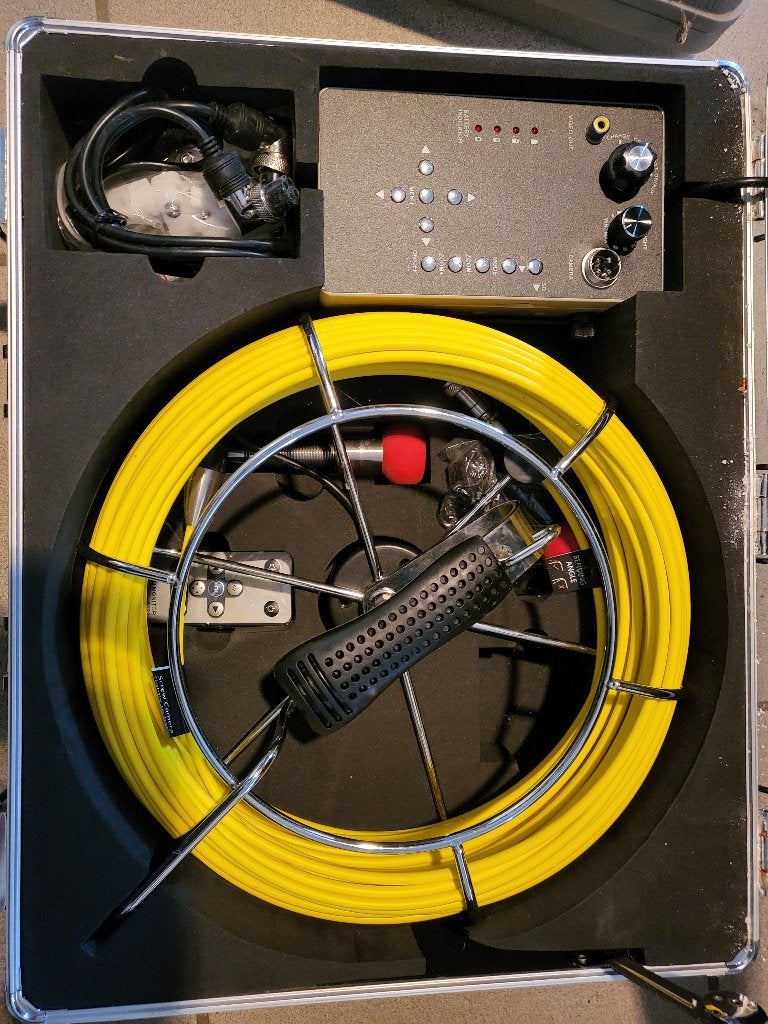 Camera d'inspection de canalisation, Enlèvement, Neuf