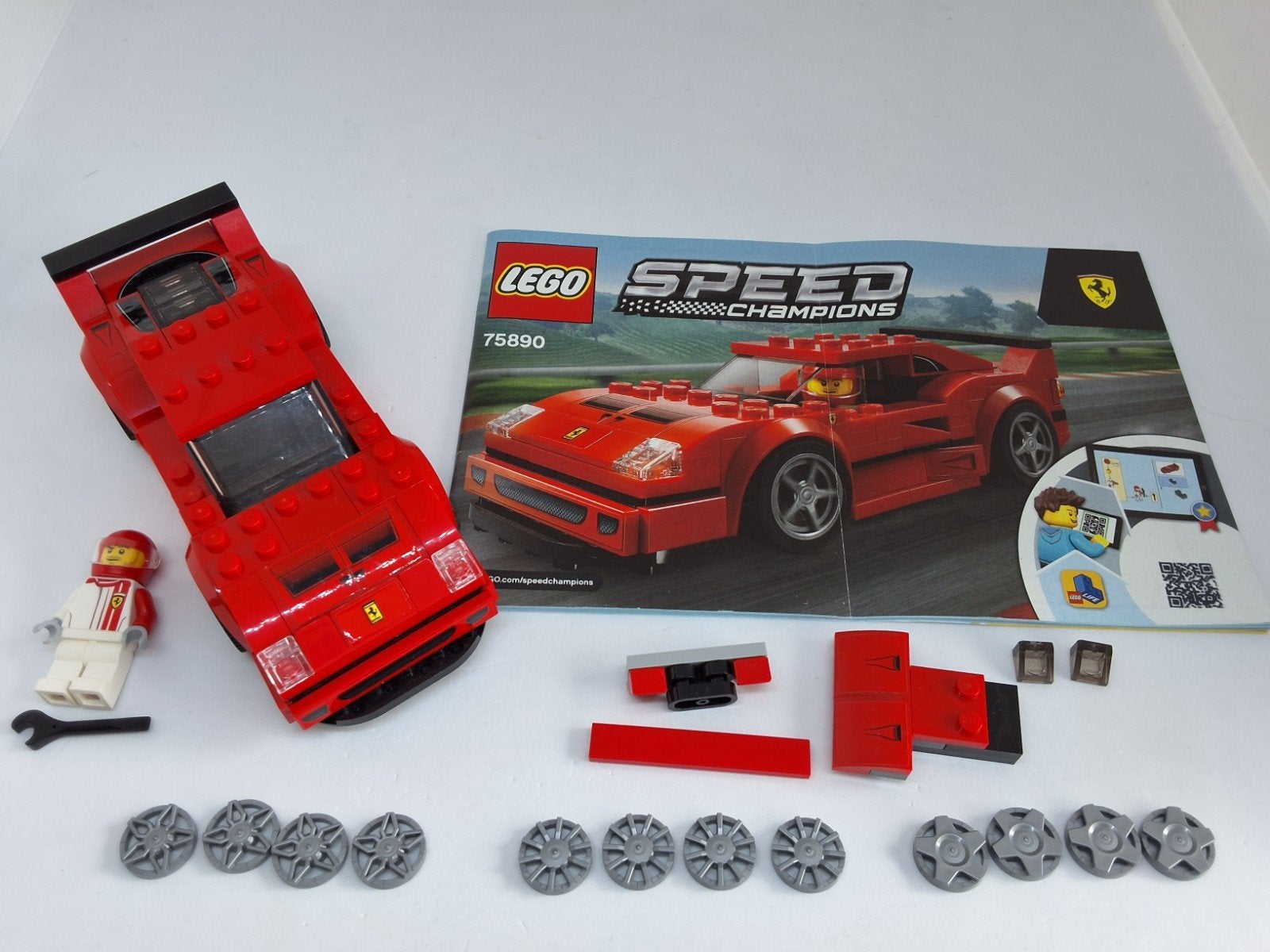 Lego Speed Champions 75890 Ferrari F40 Competizione, Enlèvement ou Envoi, Complet, Lego, Speed Champions