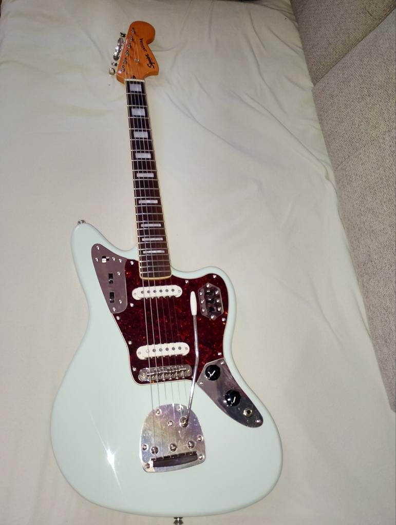 Squier jaguar surf green, Ophalen