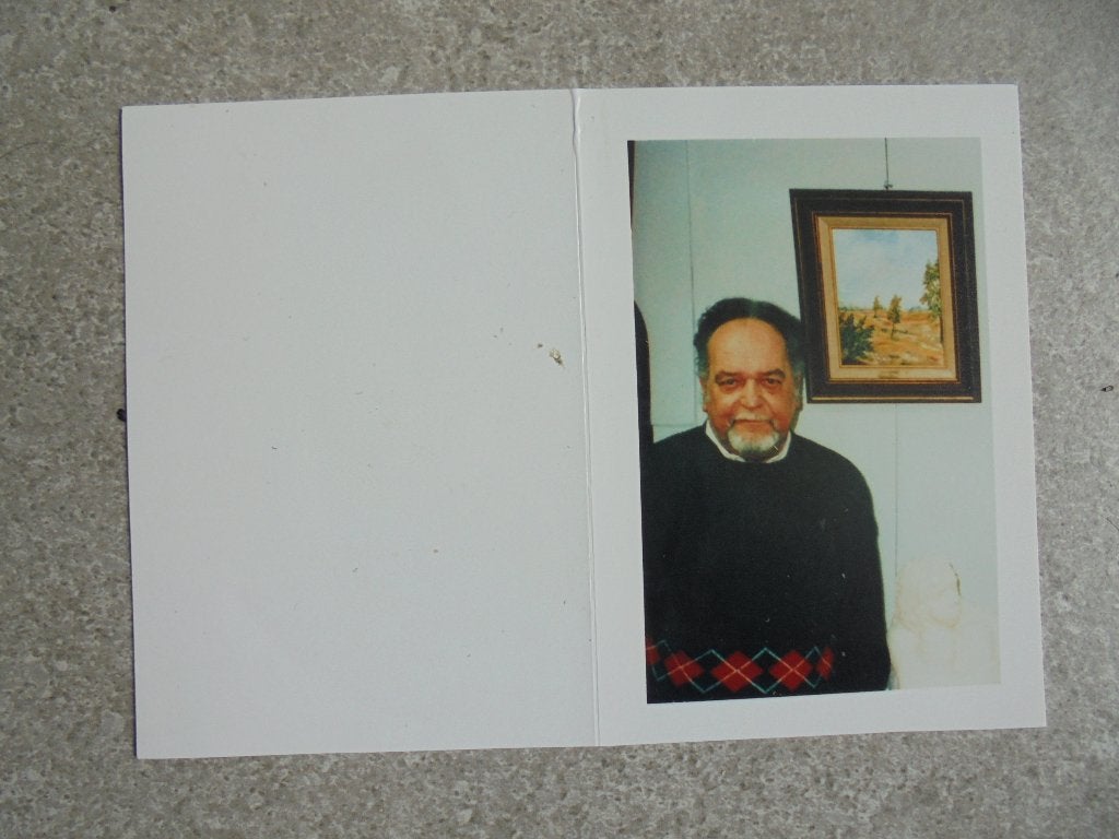 Doodsprentje Albert Smet, KUNSTSCHILDER, Envoi