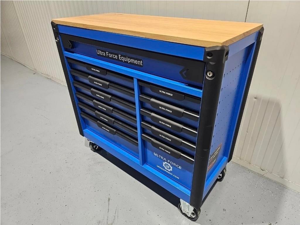 Gereedschapwagen van top merk Ultra Force Equipment vol., Doe-het-zelf en Bouw, Gereedschapskisten, Ophalen, Gevuld