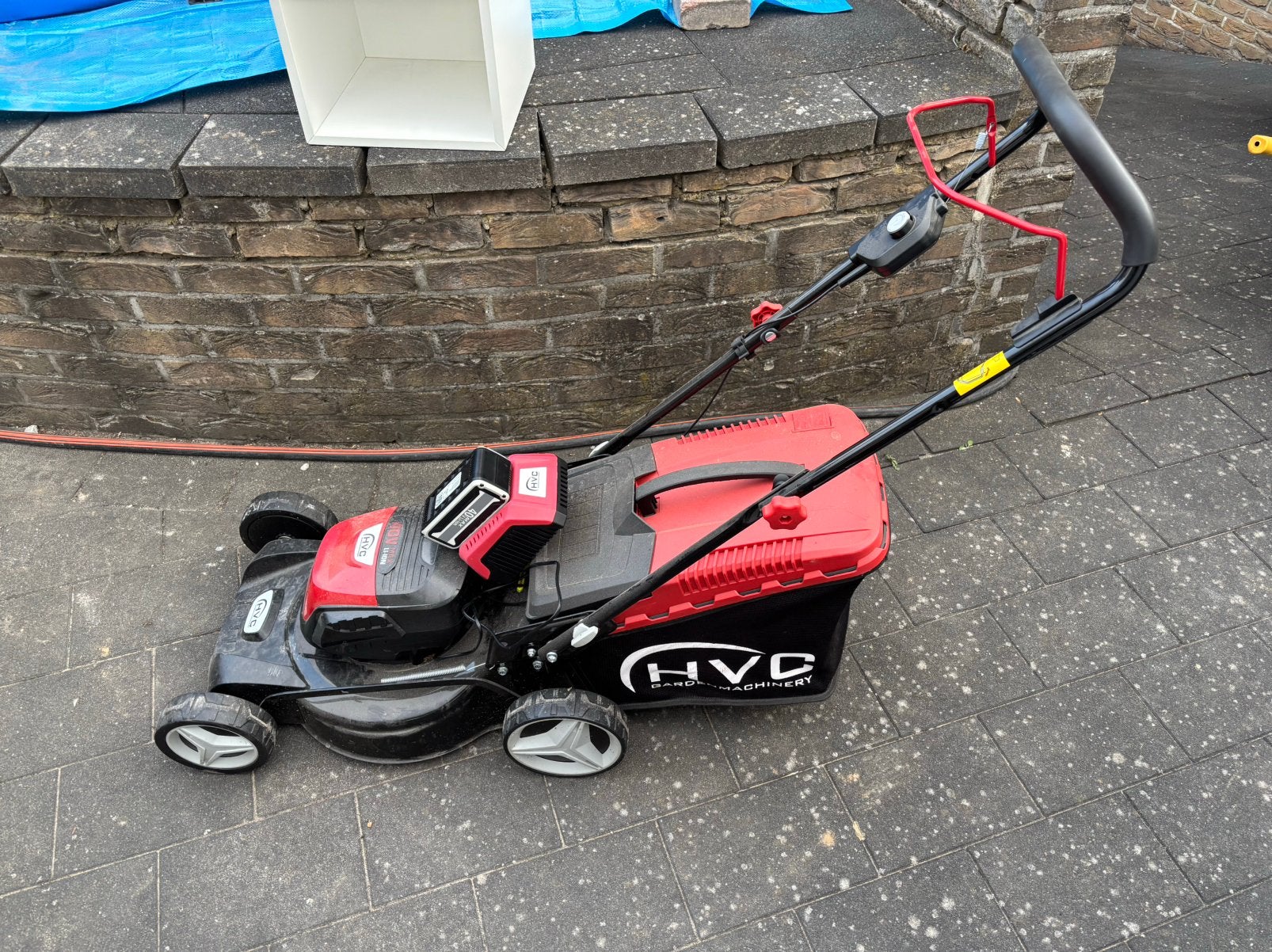 Accu grasmachine, Ophalen, Cirkelmaaier, Accu-grasmaaier, Zo goed als nieuw