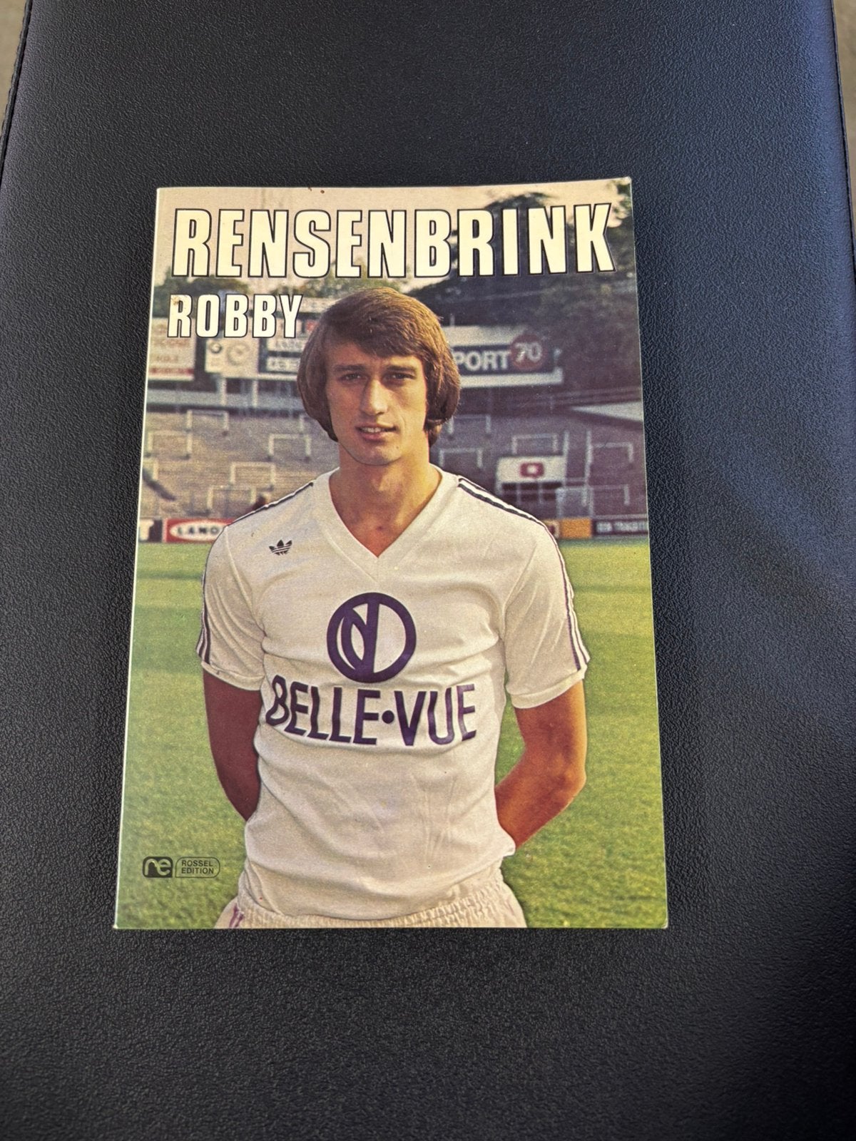 Livre Robby Rensenbrink Anderlecht signé, Enlèvement ou Envoi, Utilisé, Livre ou Revue