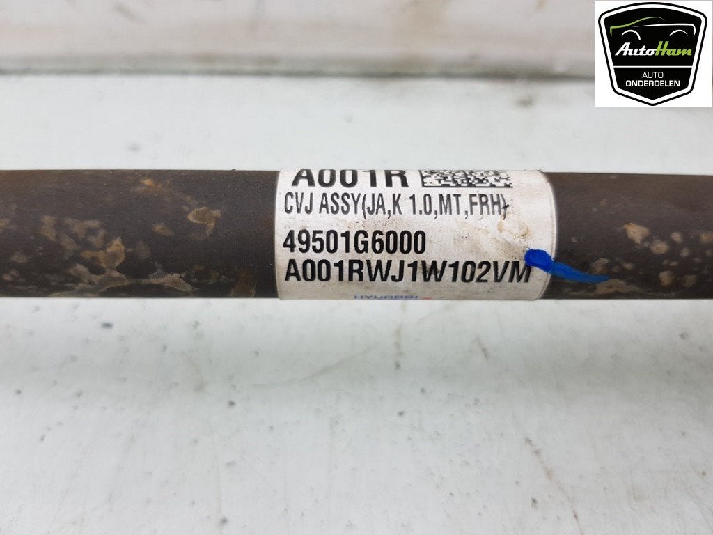 CARDAN AVANT DROIT (TRANSMISSION) Kia Picanto (JA), Kia, Info@kia.de, Utilisé, Theodor-Heuss-Allee 11
60486  Frankfurt am Main, DE