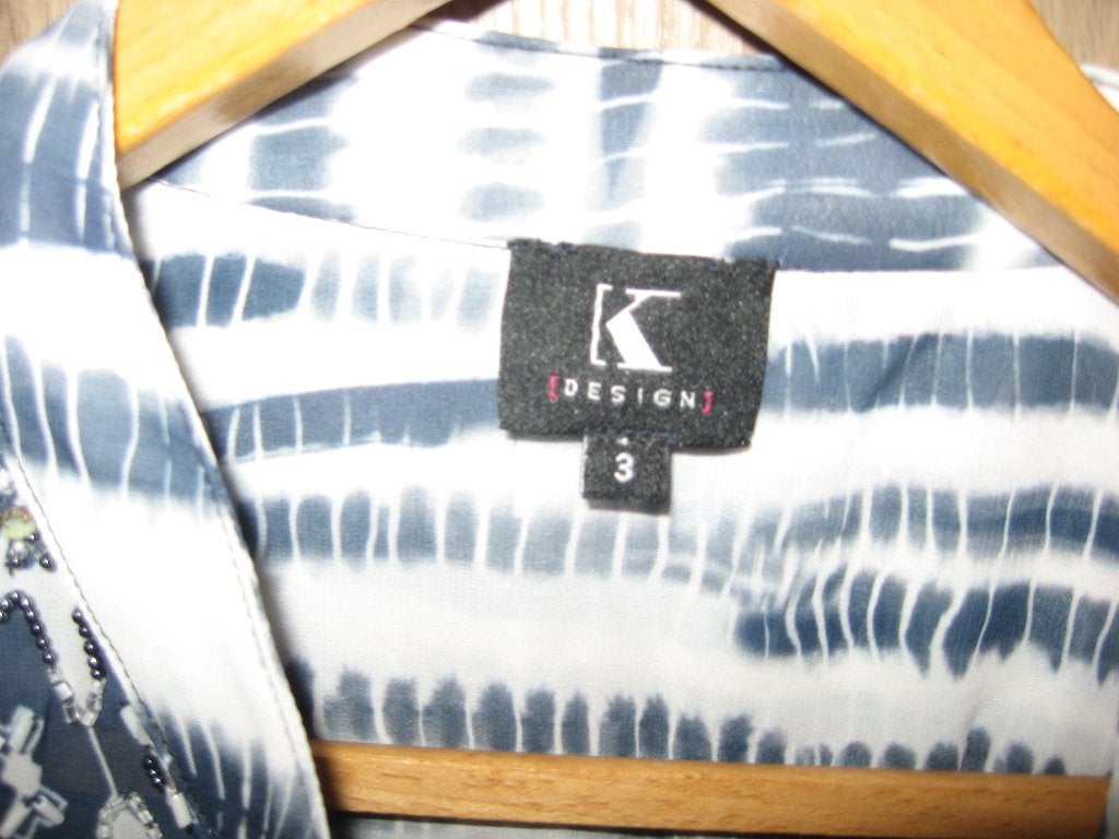 Strandjurk XXL /3 K-DESING, Blauw, Ophalen of Verzenden, Zo goed als nieuw, Overige typen