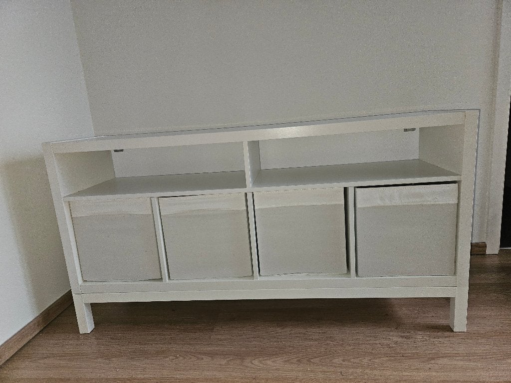 Banc TV IKEA "Kallax", Maison & Meubles, 25 à 50 cm, Moins de 100 cm, Comme neuf, 100 à 150 cm