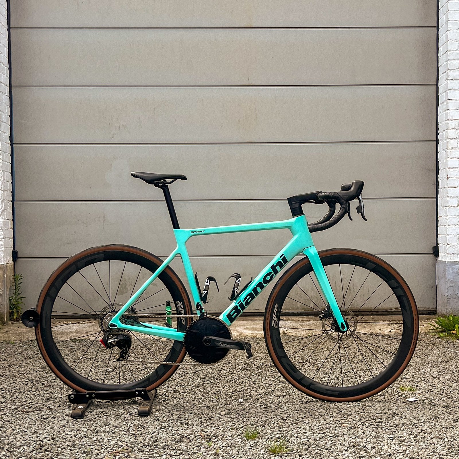 Bianchi sprint maat M/L, Fietsen en Brommers, Ophalen, Gebruikt, Carbon, Heren