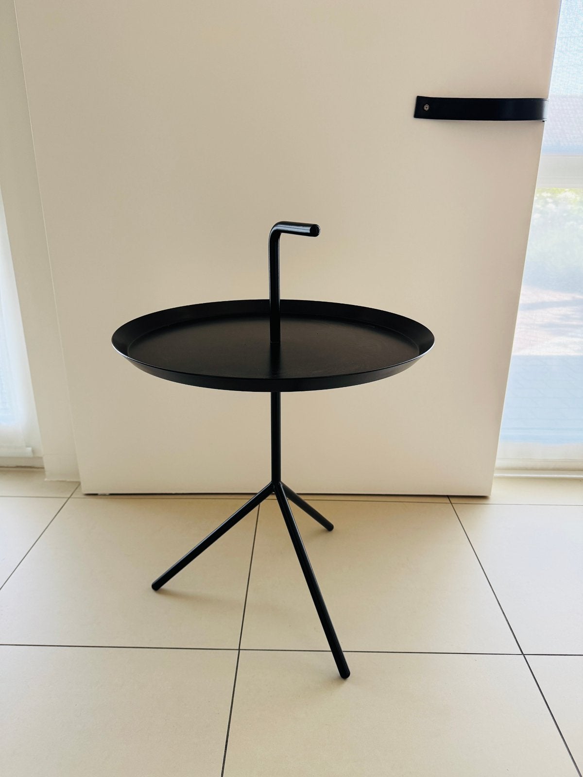 Hay DLM bijzettafel XL 48 cm zwart, Rond, Moins de 55 cm, Scandinavisch, Comme neuf