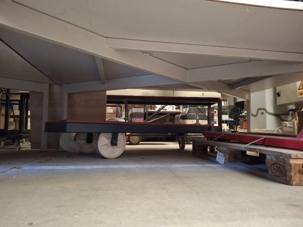 Werktafels / werkbank, Huis en Inrichting, Ophalen, Duo-bureau, Gebruikt, 230 cm