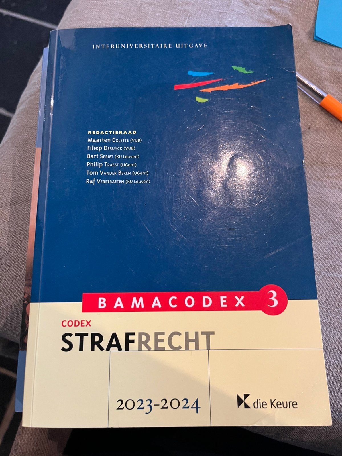 Bamacodex 3 - Strafrecht 2023-2024, Ophalen of Verzenden