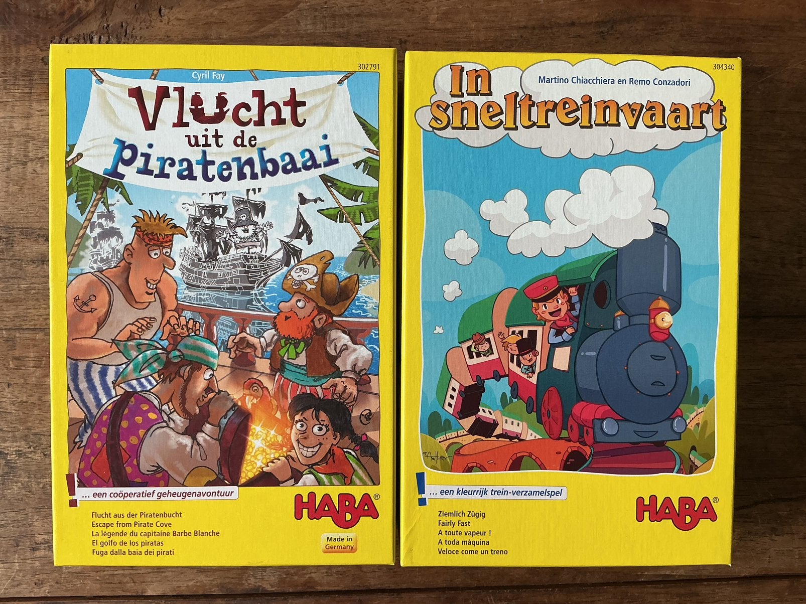 2 HABA SPELLEN, Ophalen, Zo goed als nieuw