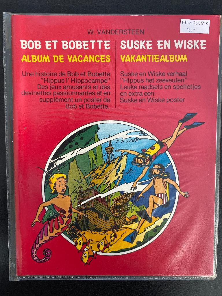 SUSKE EN WISKE - RECLAME -  Smarties, Nuts en Lion, Boeken, Gelezen, Willy Vandersteen, Eén stripboek, Ophalen of Verzenden