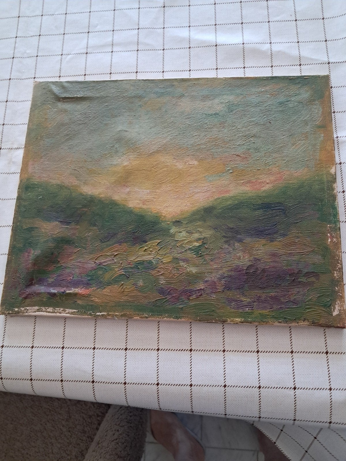 Prachtig landschapsschilderij, Ophalen of Verzenden