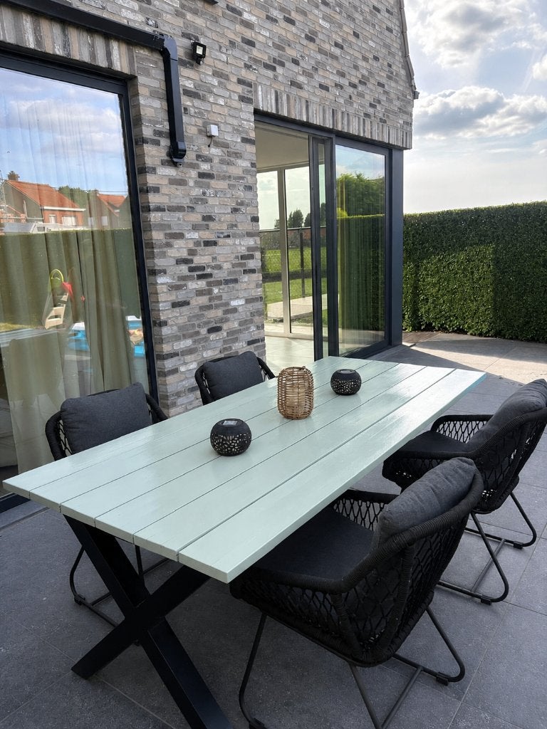 Tuin meubels, Ophalen, Hoekbank, 300 cm of meer, Zo goed als nieuw