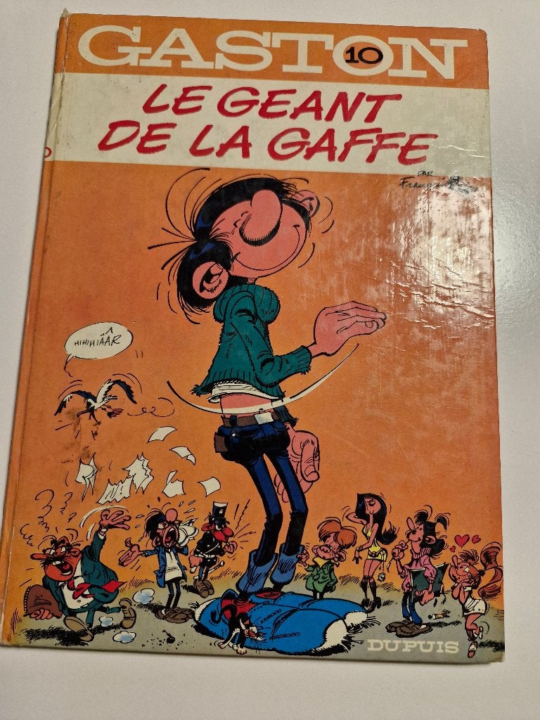 BD Gaston Lagaffe N°10 "Le géant de la gaffe", Livres, Enlèvement ou Envoi