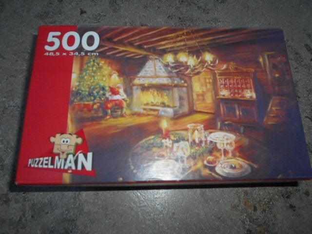 Puzzle du Père Noël /500 pièces, Enlèvement ou Envoi, 500 à 1500 pièces, Comme neuf