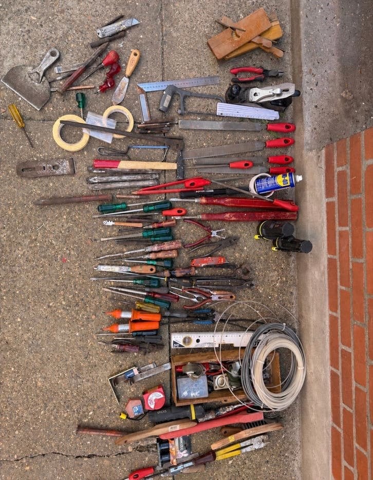 Diverse gereedshappen. Lot, Doe-het-zelf en Bouw, Ophalen
