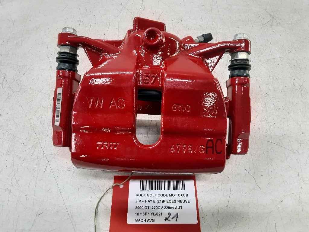 ETRIER DE FREIN AVANT GAUCHE Golf VII (AUA) (5Q0105DR), Autos : Pièces & Accessoires, Volkswagen, Volkswagen AG, Utilisé, Kundenbetreuung@volkswagen.de
