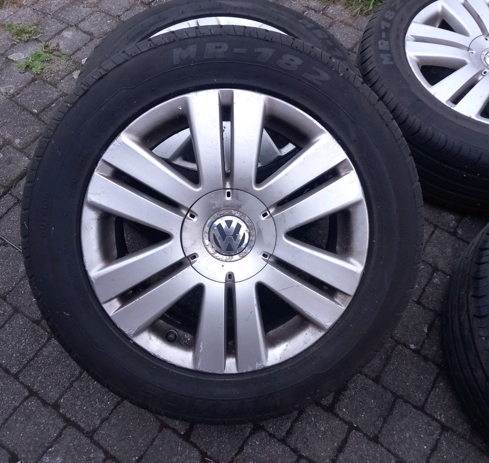 Velgen alu zomerbanden VW Passat Eos 16inch 5x112 6-7mm 🚗, Ophalen, Gebruikt, Seat