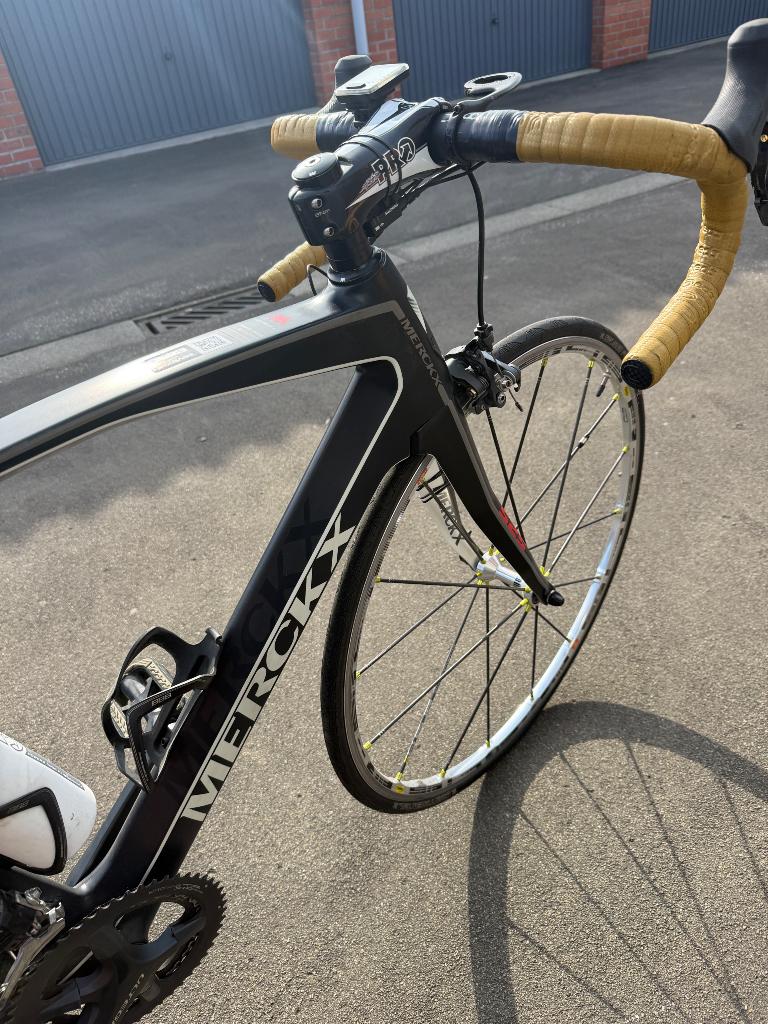 Koersfiets carbon Eddy Merckx EMX-525 racefiets, Gebruikt, Carbon, Heren, 53 tot 57 cm