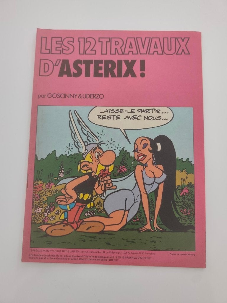 Astérix – Les 12 Travaux d’Astérix –Chevron 1976, Verzenden, Zo goed als nieuw, Goscinny & Uderzo