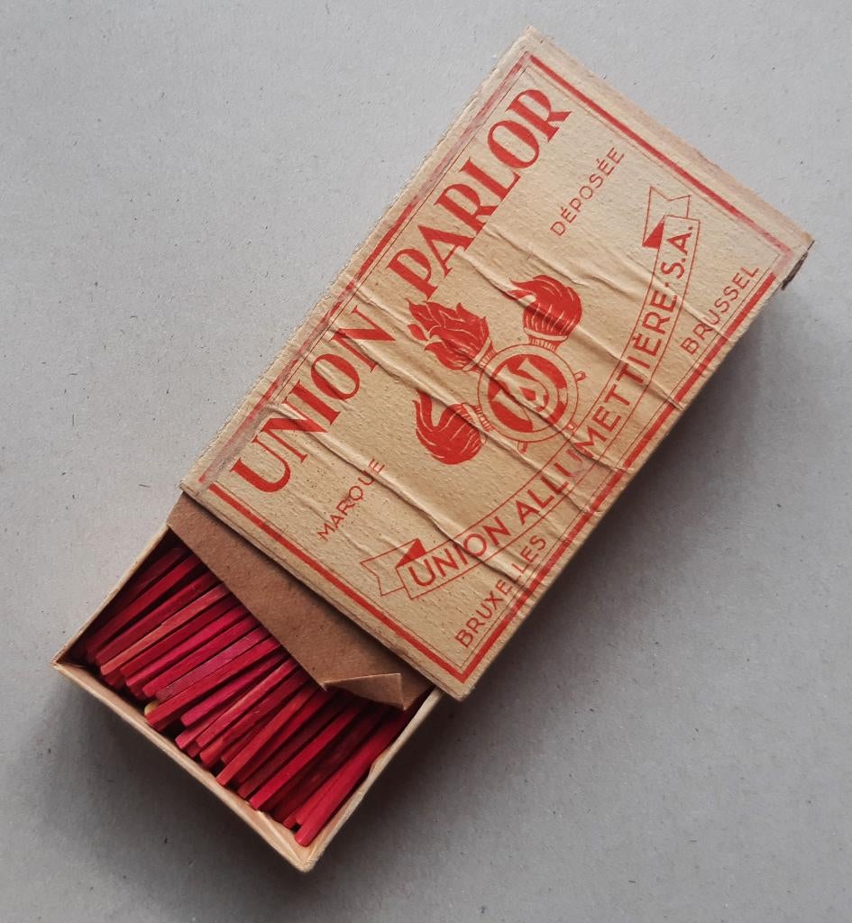 VINTAGE GROOT LUCIFERDOOSJE UNION MATCH, Enlèvement ou Envoi