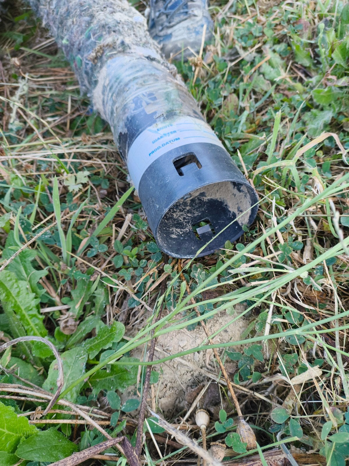 tuyau de drainage, Enlèvement