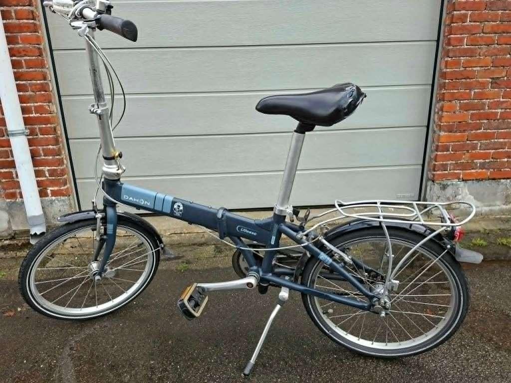 Vélo pliant Dahon, Vitesses, Enlèvement, Utilisé, Totalement pliable