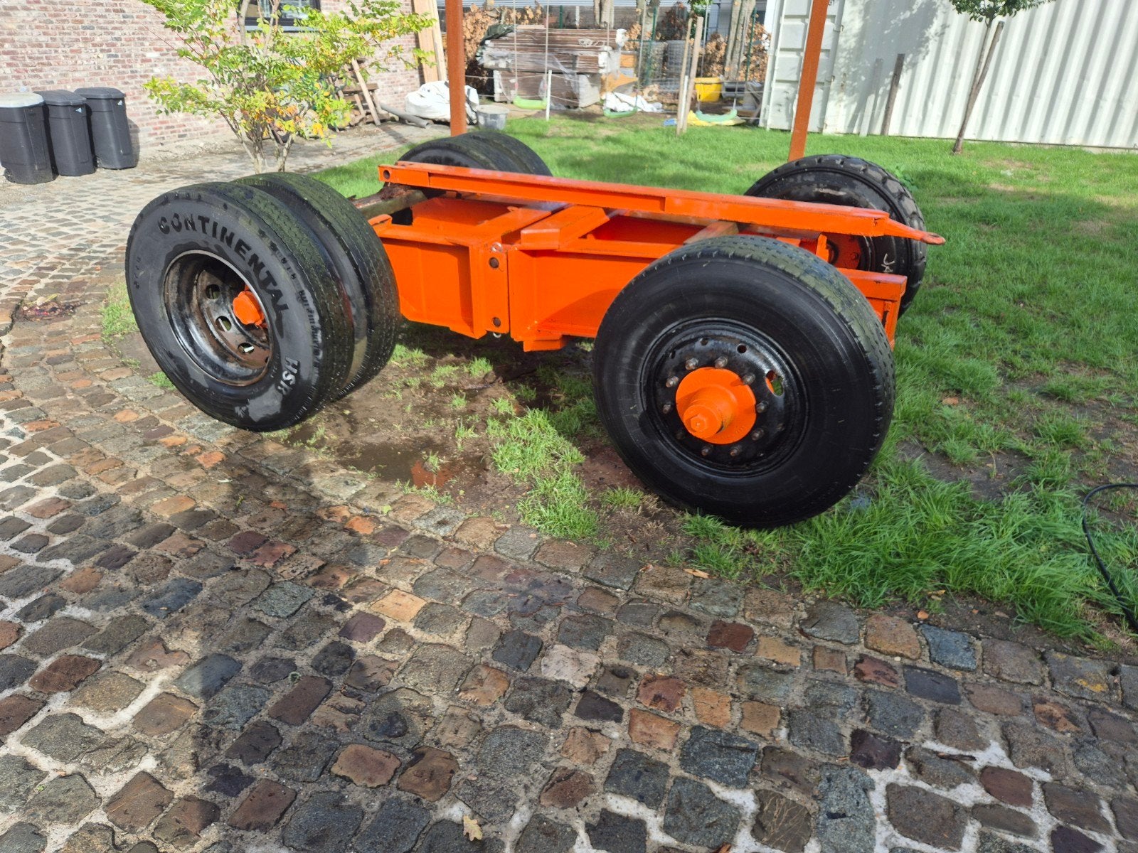 arcomet wielenset. compleet met trekbalk, Zakelijke goederen, Ophalen of Verzenden